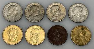 lot 116 image: Misc. Susan B Anthony And Sacajawea Dollar Coins