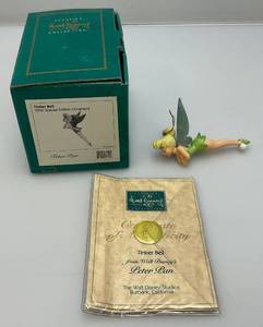 lot 156 image: Est. $35.00-$45.00  WDCC 1996 Special Edition TINKER BELL Ornament (New Old Stock) With COA