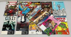 lot 203 image: Misc. Comics Including SpongeBob And More