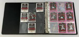lot 242 image: Misc. Unsorted Baseball Cards Including Autographed, Patch Cards And More In Album In Protective Sleeves (Some Slots Have More Than One Card)