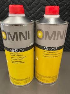 lot 24 image: Mil 3 - OMNI MH279 and MH257 Hardeners - 2 Quart Lot
