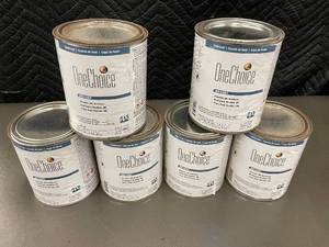 lot 35 image: Mpls - Lot of 6 OneChoice Flexible 2K Surfacer Quart Cans SX1057