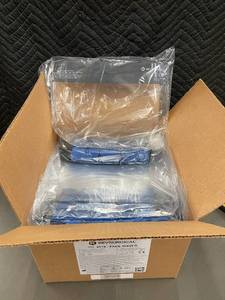 lot 126 image: Box of 24 Disposable Face Shields - Key Surgical 4519