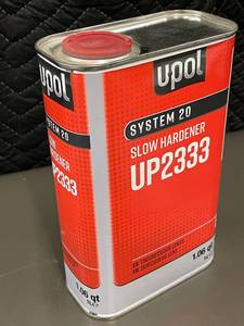 lot 202 image: U-POL System 20 UP2333 Slow Hardener 1.06 qt Can