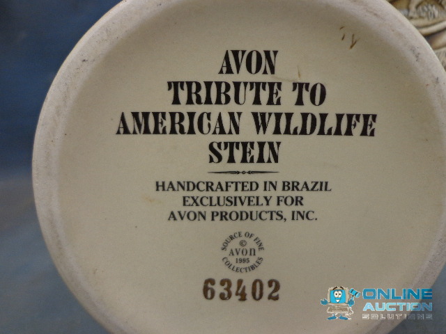 (2) Avon Beer Steins