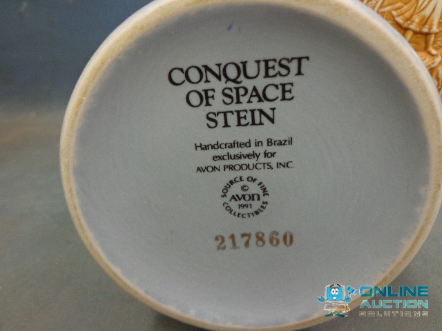 (2) Avon Beer Steins