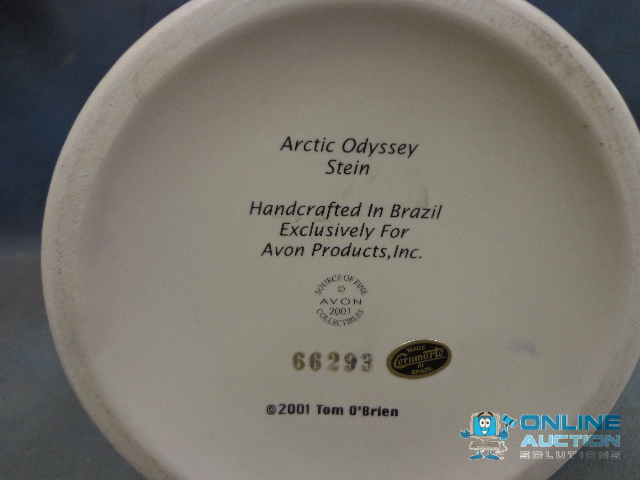 (2) Avon Beer Steins