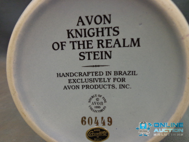 (2) Avon Beer Steins