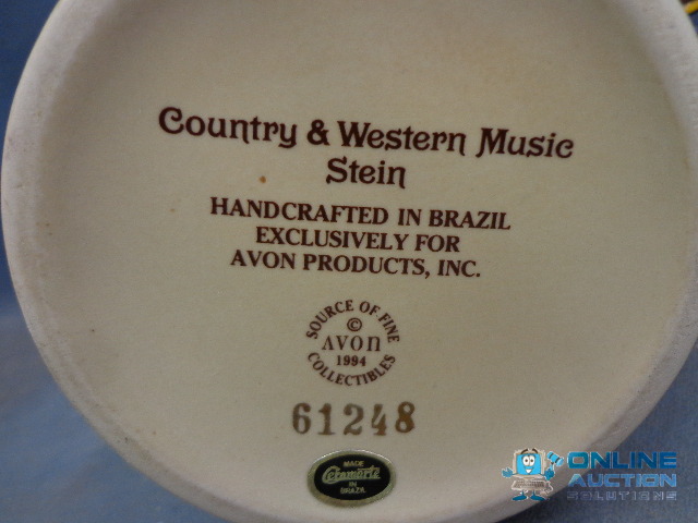 (2) Avon Beer Steins