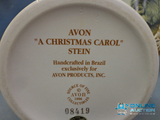 (2) Avon Beer Steins