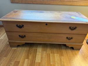 lot 52J image: Lane Princess Cedar Chest with Key, Aroma-Tite Pressure Tested