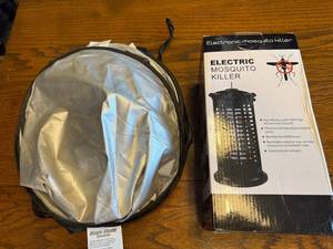 lot 55J image: Electric Mosquito Killer with Magic Shade Sunshade Set