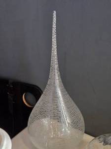 lot 245 image: Art Glass Flute Vase 21