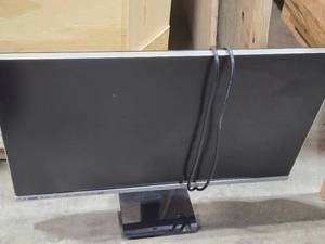 lot 5 image: ViewSonic 27 Flatscreen TV VX2778-smhd with Stand and Power Cord