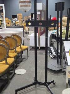 lot 55 image: Vivo 6 Universal Rolling TVMonitor Stand