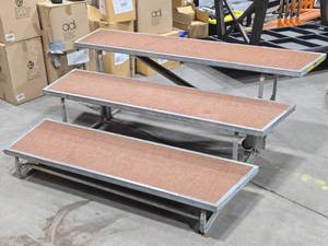lot 20 image: 3 Level Platform Riser 7 x 18