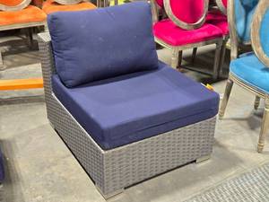 lot 69 image: Outdoor Lounge  Deck Chair 28 x 3 x 30 - Modway by Sunbrella�