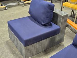 lot 69A image: Outdoor Lounge  Deck Chair 28 x 3 x 30 - Modway by Sunbrella�