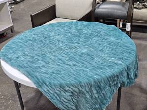 lot 103 image: Faux Fur Blanket 5 x 4 by Z Gallerie