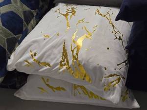 lot 121 image: Lot of (2) 17 Soft Microfiber Throw Pillows
