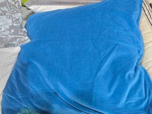 lot 173 image: Lot of (1) 21 Velvet Throw Pillow