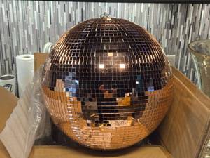 lot 316 image: Lot of (1) 16 Mirror Disco Ball (pink)
