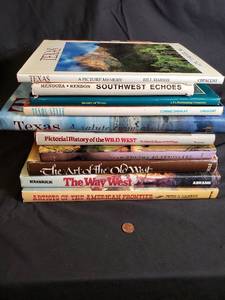 lot 6 image: Texas History and American Frontier Art Books Lot