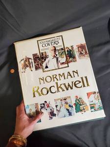 lot 10 image: Norman Rockwell 332 Magazine Covers Book