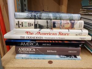 lot 18 image: Collection of American History and Photography Books