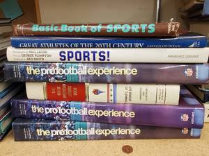 lot 20 image: Assorted Sports and Football Experience Books