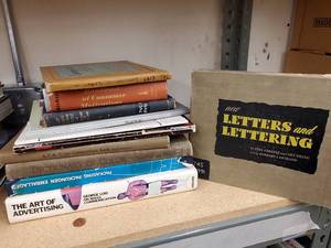 lot 21 image: Advertising, Design, and Typography Reference Book Lot