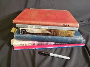 lot 30 image: Assorted Art, Reference, and Coffee Table Books - 6 Volumes