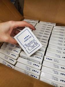 lot 50 image: Bulk Lot of Poker Size Playing Cards - Factory Sealed Decks