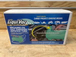 lot 13 image: LiquiVac 8 Quart Oil Changing System