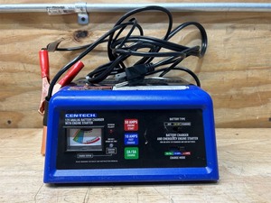 lot 42 image: Cen-Tech 12V ANALOG BATTERY CHARGER WITH ENGINE STARTER