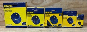 lot 43 image: Irwin Hole Saw lot of 5