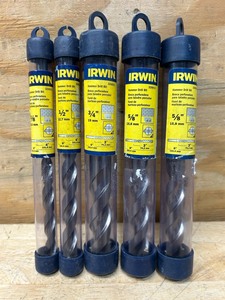 lot 46 image: Irwin Hammer Drill Bit lot of 5