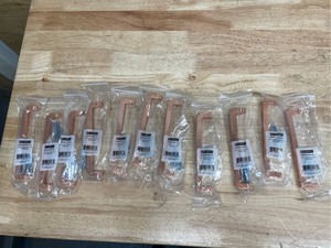 lot 67 image: Liberty Hardware - Lot of 11 - P39072C-BCP-CP Liberty Hardware P39072C-CP Notched 6-516 Inch Center to Center Handle Cabinet Pull