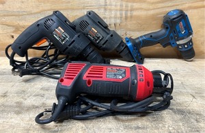 lot 92 image: Drill lot of 4 non working