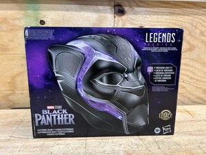 lot 98 image: Marvel Legends Series Black Panther Electronic Role Play Helmet (read description)