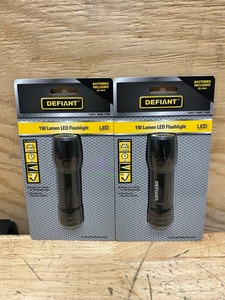 lot 106 image: 150 Lumens LED Flashlight (lot of 2)