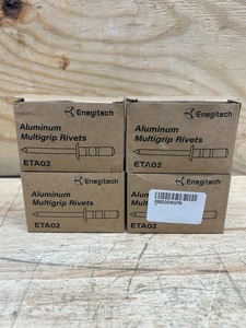 lot 115 image: Aluminum multigrip rivets (lot of 4)