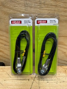 lot 144 image: Infinite Innovations UV008020 25 in. Black Top Post Cable (lot of 2)