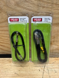 lot 146 image: Battery cable and switch to starter cable (lot of 2)