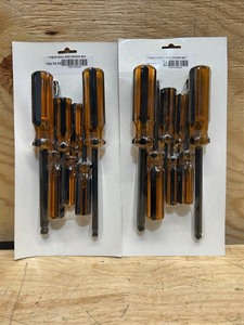 lot 175 image: 7 piece ball end driver set (lot of 2)