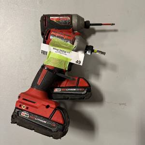 lot 49 image: Milwaukee quick connect  Drills