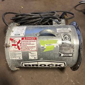 lot 55 image: Brock Axial fan