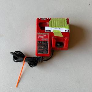 lot 111 image: Milwaukee Battery Charger