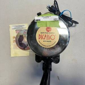lot 131 image: Picasso Roti Maker