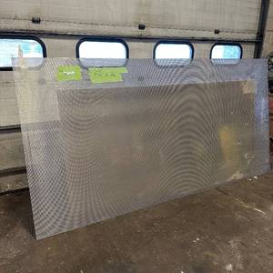 lot 151 image: Sheet of metal apear to be Aluminum